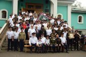 Духовенство Казахстанского митрополичьего округа приняло участие в праздновании 150-летия со дня образования Семиреченского казачьего войска