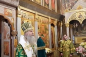 Președintele Departamentului Sinodal pentru mănăstiri și monahism a condus solemnitățile cu prilejul sărbătorii hramului la mănăstirea Cuviosului Sava Storojevski