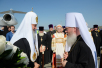 Vizita Patriarhului la Mitropolia de Kurgan. Sosirea în or. Kurgan