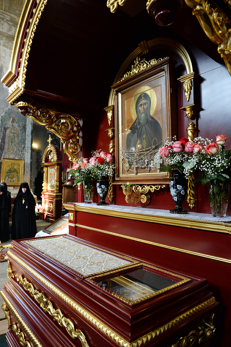 Патриарший визит в Курганскую митрополию. Посещение Успенского Далматовского монастыря