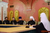 Întâlnirea Sanctității Sale Patriarhul Chiril cu participanții la cel de-al III-lea Institut teologic de vară pentru preoții catolici