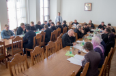 Перед началом 2017/2018 учебного года в Минской духовной семинарии состоялось заседание Ученого совета