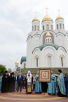 Vizita Patriarhului la Eparhia de Kaliningrad. Sfințirea noii clădiri a Gimnaziului ortodox din Kaliningrad