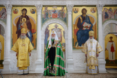 Святейший Патриарх Кирилл возглавил торжества по случаю 25-летия возрождения монашеской жизни в Покровском Хотькове монастыре