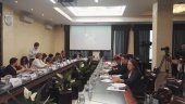 Reprezentantul Comisiei Patriarhului pentru problemele familiei, protecției maternității și a copilăriei a luat cuvântul la masa rotundă în Camera Obștească a Federației Ruse