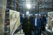 Полномочный представитель Президента РФ в ЦФО ознакомился с ходом реставрационных работ в кафедральном соборе Ростовской епархии
