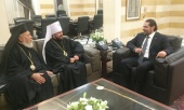 A avut loc întâlnirea mitropolitului de Volokolamsk Ilarion cu Primul ministru al Libanului Saad Hariri
