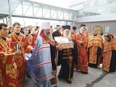 Din Grecia la Ekaterinburg au fost aduse moaștele Sfântului Mare Mucenic Dimitrie al Tesalonicului
