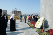 Sanctitatea Sa Patriarhul Chiril a vizitat memorialul „Pământul mic” din Novorossiysk