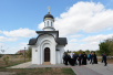 Патриарший визит в Астраханскую митрополию. Посещение мемориала памяти летчиков-испытателей в Ахтубинске