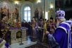 Патриарший визит в Астраханскую митрополию. Всенощное бдение в Казанском храме Астрахани