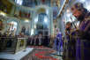 Патриарший визит в Астраханскую митрополию. Всенощное бдение в Казанском храме Астрахани