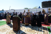 Патриарший визит в Астраханскую митрополию. Посещение Троицкого храма в Астрахани