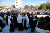 Розпочався Первосвятительський візит Святішого Патріарха Кирила до Астраханської митрополії