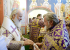 Vizita Patriarhului la Mitropolia de Astrahan. Dumnezeiasca Liturghie în catedrala „Adormirea Maicii Domnului” din Kremlinul orașului Astrahan