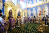 Vizita Patriarhului la Mitropolia de Astrahan. Dumnezeiasca Liturghie în catedrala „Adormirea Maicii Domnului” din Kremlinul orașului Astrahan