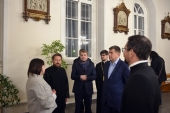 Președintele Departamentului pentru relațiile externe bisericești a vizitat la Moscova biserica anglicană „Sfântul Apostol Andrei” și biserica catolică „Sfântul Ludovic, rege al Franței”
