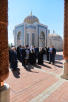 Посещение места захоронения первого Президента Республики Узбекистан Ислама Каримова
