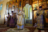 Vizita Patriarhului la Eparhie de Tașkent. Privegherea în catedrala cu hramul „Sfântul Ierarh Alexie al Moscovei” din Samarkamd
