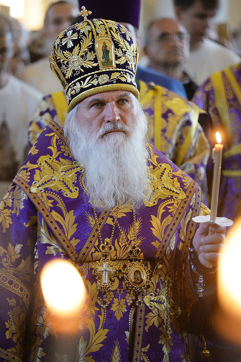 Патриарший визит в Ташкентскую епархию. Всенощное бдение в соборе святителя Алексия Московского в Самарканде