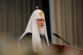 Святейший Патриарх Кирилл принял участие в торжественном акте, посвященном 145-летию Ташкентской епархии