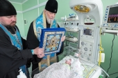 Чудотворный образ Божией Матери «Знамение» был принесен в курские больницы