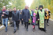 В Мелекесской епархии прошли торжества по случаю дня памяти преподобного Сергия Радонежского