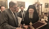Святейший Патриарх Константинопольский Варфоломей впервые посетил Посольство Российской Федерации в Анкаре
