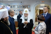 Vizita Patriarhului la Mitropolia de Udmurtia. Vizitarea Direcției eparhiale de Ijevsk și a muzeului „Ijmaș”