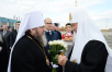 Vizita Patriarhului la Mitropolia de Udmurtia. Sosirea la Ijevsk