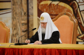 Sanctitatea Sa Patriarhul Chiril: În cadrul eparhiilor este oportună crearea unor consilii de coordonare prin analogie cu Consiliul Suprem Bisericesc