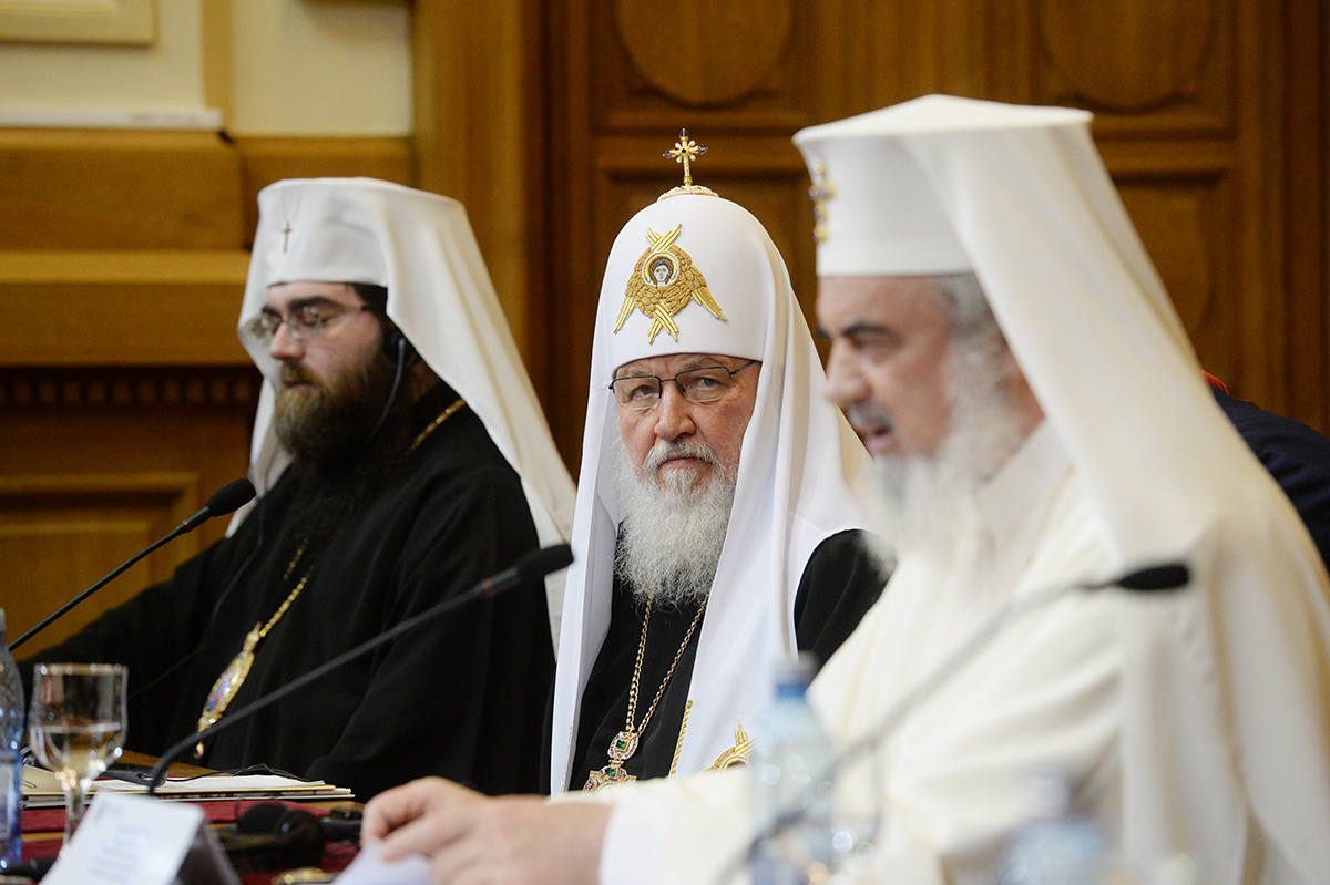 Визит Святейшего Патриарха Кирилла в Румынию. Заседание Священного Синода Румынской Православной Церкви