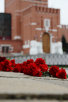 Depunerea florilor la monumentul lui Cuzma Minin și Dmitry Pojarskiy din Piața Roșie