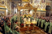 В Почаевской лавре молитвенно почтили память преподобного Иова, игумена Почаевского
