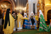 Mesajul de felicitare al membrilor Sfântului Sinod al Bisericii Ortodoxe Ruse adresat Sanctității Sale Patriarhul Chiril cu prilejul zilei de naștere