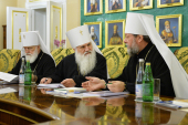Sanctitatea Sa Patriarhul Chiril a condus ședința Sfântului Sinod al Bisericii Ortodoxe Ruse