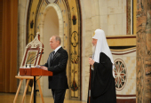 Întâlnirea participanților la Soborul Arhieresc al Bisericii Ortodoxe Ruse cu Președintele Federației Ruse V.V. Putin