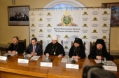 Відбулася прес-конференція за підсумками Архієрейського Собору Руської Православної Церкви