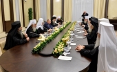 Президент России В.В. Путин встретился с Предстоятелями Поместных Православных Церквей