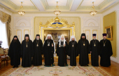 Встреча Святейшего Патриарха Кирилла с Предстоятелем Православной Церкви Чешских земель и Словакии