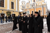 Întâistătătorul Bisericii Ortodoxe Antiohiene a vizitat mănăstirea „Acoperământul Maicii Domnului” din Moscova