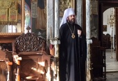 Președintele Departamentului pentru relațiile externe bisericești a vizitat un șir de mănăstiri pe Athos
