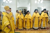La Academia de teologie din Moscova a fost restabilită biserica în numele Sfintelor Mare Mucenițe Varvara, Anastasia și al Sfintei Mucenițe Achilina