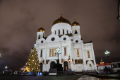 Te-Deum-ul cu prilejul noului an în Catedrala „Hristos Mântuitorul”, or. Moscova