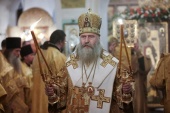 Председатель Синодального отдела по монастырям и монашеству возглавил торжества по случаю престольного праздника Высоко-Петровского ставропигиального монастыря