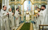 У свято Різдва Христового Патріарший екзарх всієї Білорусі звершив Літургію в Свято-Духовому кафедральному соборі міста Мінська