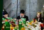 Sanctitatea Sa Patriarhul Chiril a vizitat „Hangarul salvării” din Moscova
