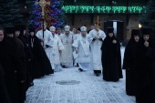 Preafericitul mitropolit Onufrii a condus Dumnezeiasca Liturghie la mănăstirea din Zimne, regiunea Volyn