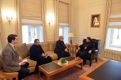 Președintele Departamentului pentru relațiile externe bisericești s-a întâlnit cu episcopul de Ebbsfleet Jonathan Goodall