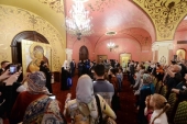 Sanctitatea Sa Patriarhul Chiril s-a întâlnit cu familiile colaboratorilor structurilor de forță căzuți la datorie